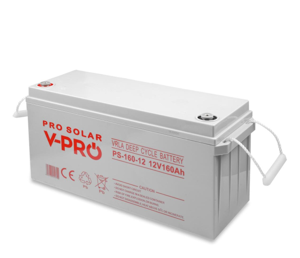 VOLT Akumulator DEEP CYCLE VPRO SOLAR 12V 160Ah VRLA - 1182451 - zdjęcie